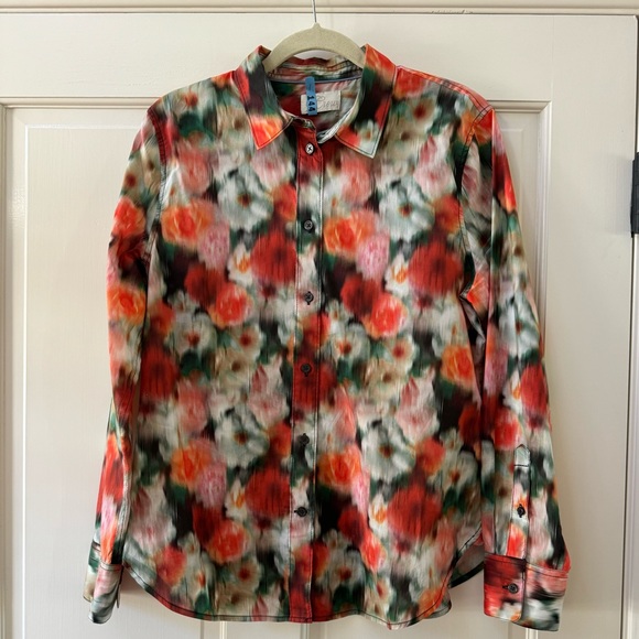 J.Crew liberty slim fit Hazy Days floral button down shirt - Picture 1 of 5